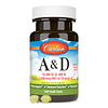 A & D, 10000 UI (3000 mcg RAE) de vitamina A, 400 UI (10 mcg