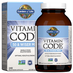 Multivitamínico para hombres Código de vitamina 50 y supleme