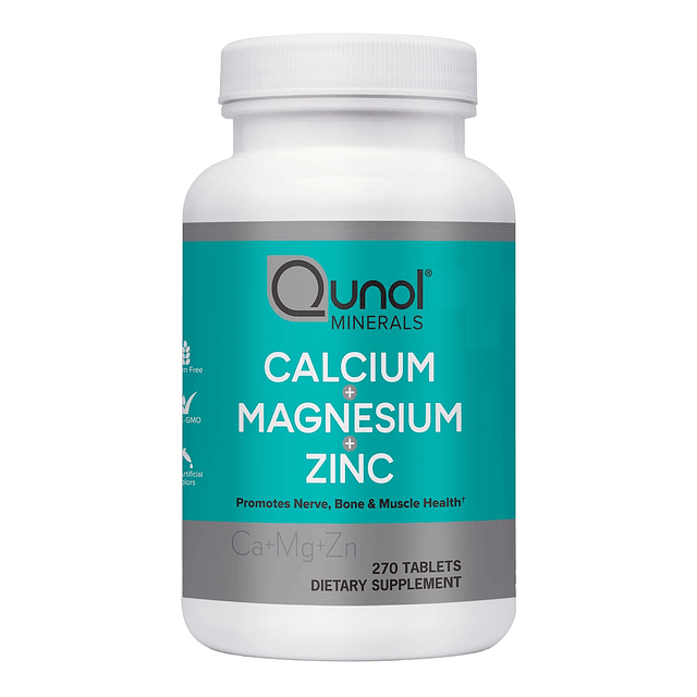 Calcium 3 en 1 tabletas con calcio, magnesio y zinc para apo