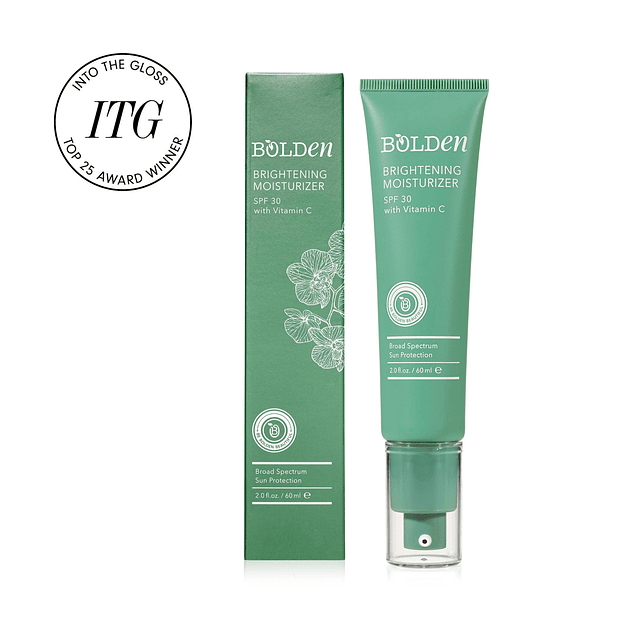 Bolden SPF 30 hidratante facial iluminador con vitamina C |