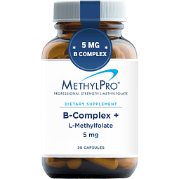 Complejo MmethylPro B + L Metilfolato 5 mg Complejo de vitam