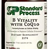 Standard Process B Vitality con CoQ10 Apoya los procesos cel