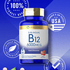 Vitamina B-12 6000mcg | 120 tabletas de disolución rápida |