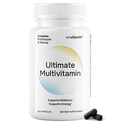 Ultimate Multivitamina Multimineral y Superalimento con 42 m