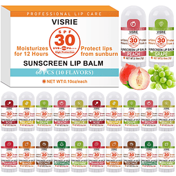 SPF 30 Mini bálsamo labial protector solar, bálsamo labial S