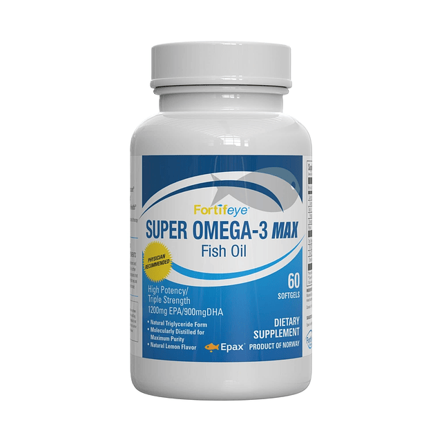 Super Omega-3 Max Aceite de pescado | 2400mgOmega 3 | Alta p