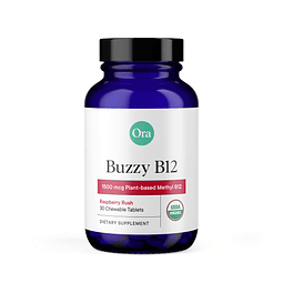 Vitamina B12 1500mcg Metilcobalamina de origen vegetal para