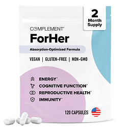 ForHer Multivitamina Equilibrio hormonal para mujeres (120 c