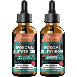 Gotas líquidas de glutatión liposomal de 2000 mg, absorción