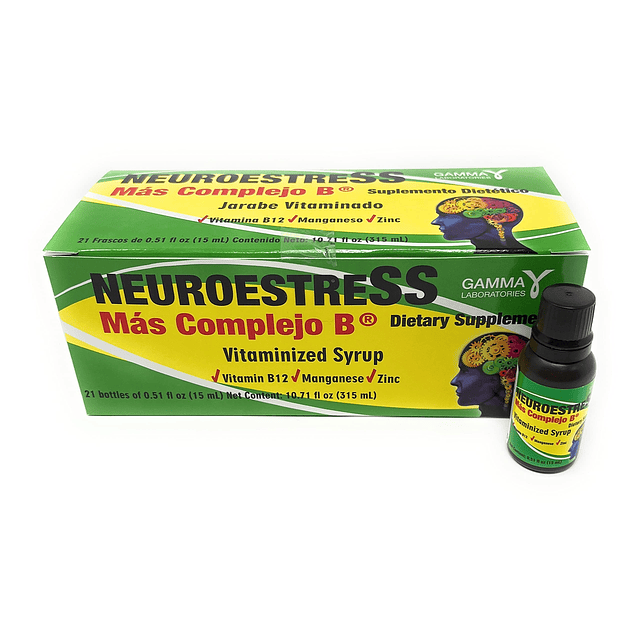 Suplemento dietético Neuroestress Jarabe vitaminado con vita