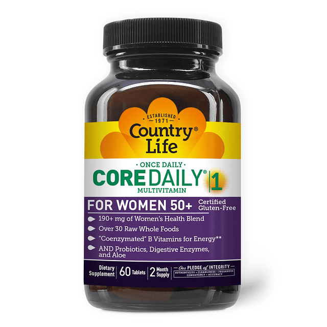 CORE Daily-1 para mujeres 50+ Multivitamina Formulado para m