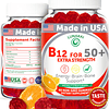 USA hizo gomitas de vitamina B12 para adultos mayores de 50