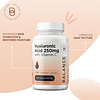 Suplementos de ácido hialurónico puro 250 mg con vitamina C