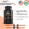 Complejo de suplemento de zinc con cobre y vitamina C Flujo