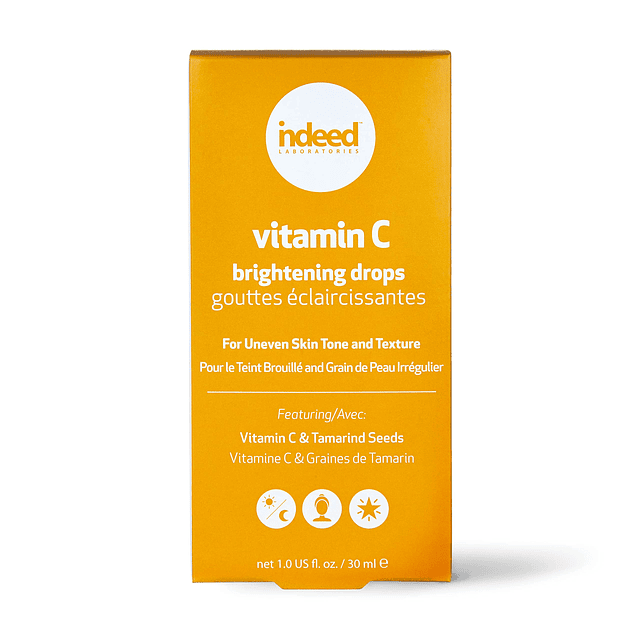 INDEED LABS Gotas iluminadoras de vitamina C Suero facial li