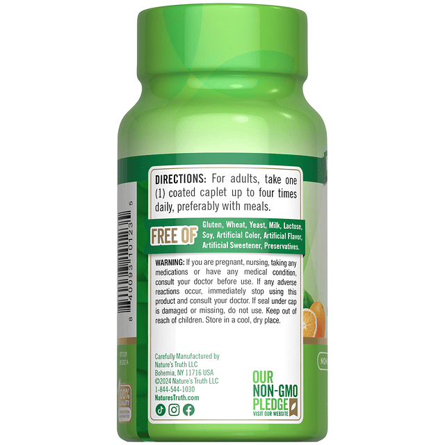 Vitamina C de con escaramujos y bioflavonoides | 500 mg | 10