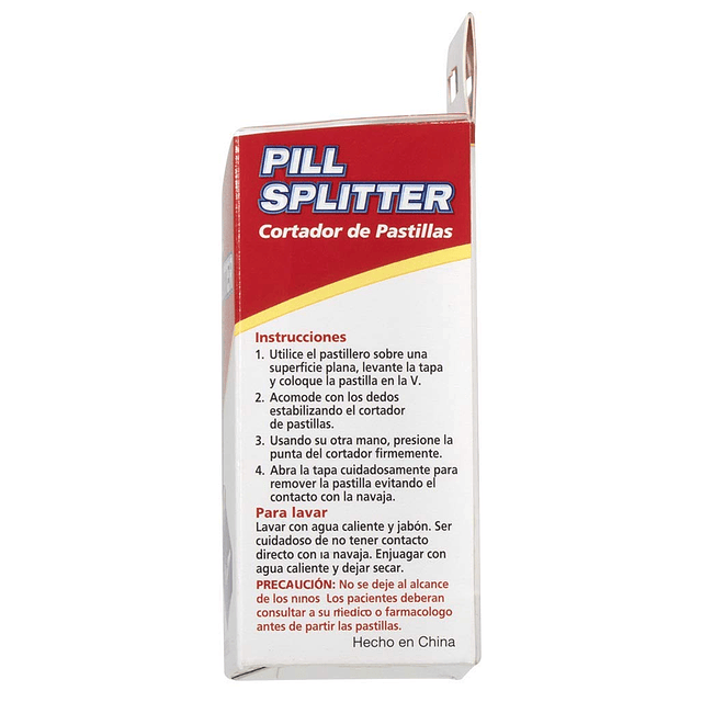 Cortador y divisor de pastillas con dispensador, corta pasti