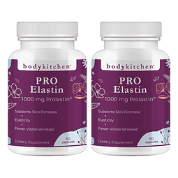 Pro-Elastin, suplemento de elastina de 1000 mg, ayuda a redu