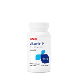 Vitamina K 100mcg, 180 comprimidos, ayuda al cuerpo a transp