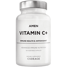 Suplemento de vitamina C+ con zinc, bioflavonoides, querceti