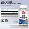 Vitamina B12 1000 mcg Adenosilcobalamina ActivMelt, suplemen