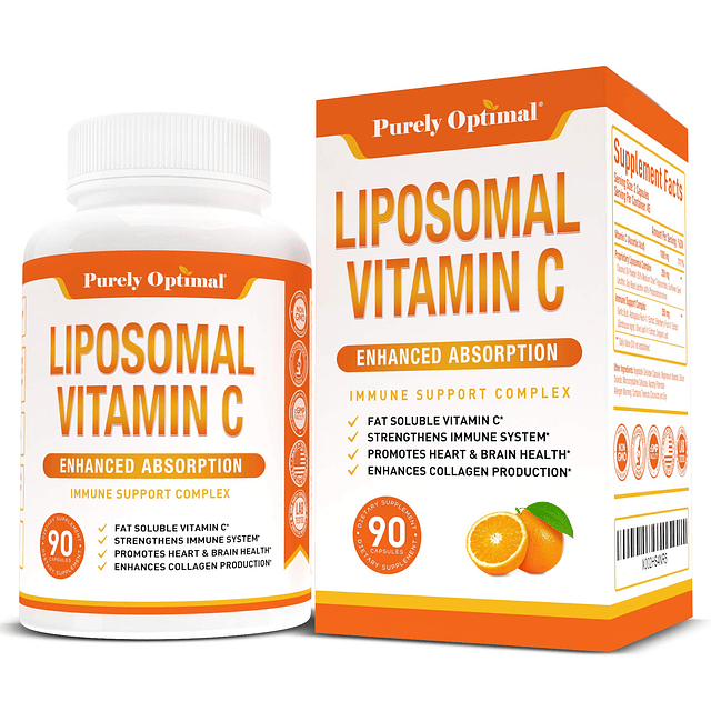 Suplemento de vitamina C liposomal premium Alta absorción, á