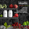 Paquete de vitaminas Fruits + Veggies, cápsulas multivitamín