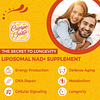 Suplemento NAD de 2000 MG, suplemento liposomal NAD+ con alt