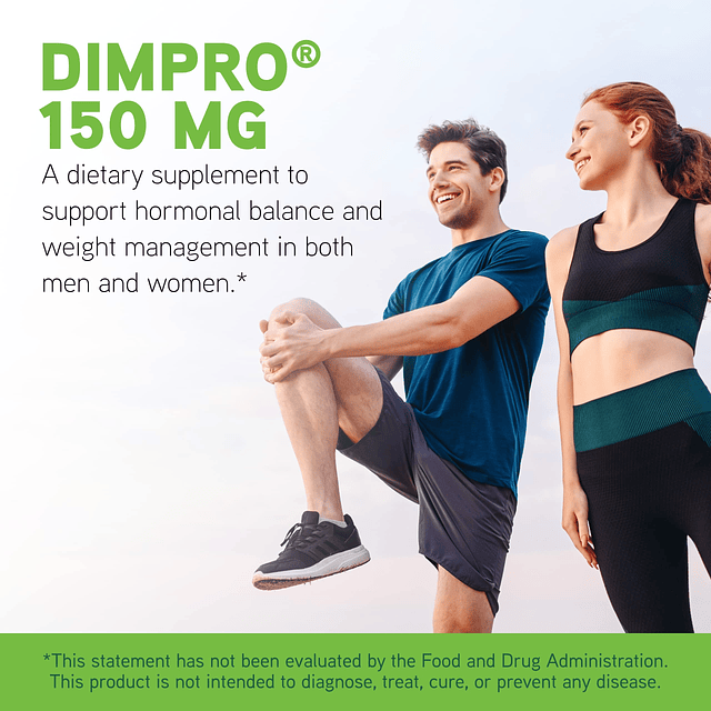 Labs DimPro 150 mg Suplemento dietético para apoyar el equil