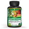 Multivitamínico para adultos para mujeres y hombres, 42 frut