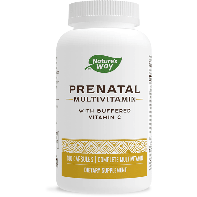 Multivitamínico prenatal , con folato para un desarrollo sal