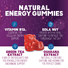 Energy Gummies Vitamina B12, té verde y cafeína natural, ext