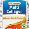 Multi Collagen Pills 2000 mg para mujeres y hombres Cápsulas