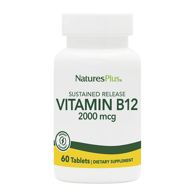 Vitamina B12 (metilcobalamina), liberación sostenida 2000 mc