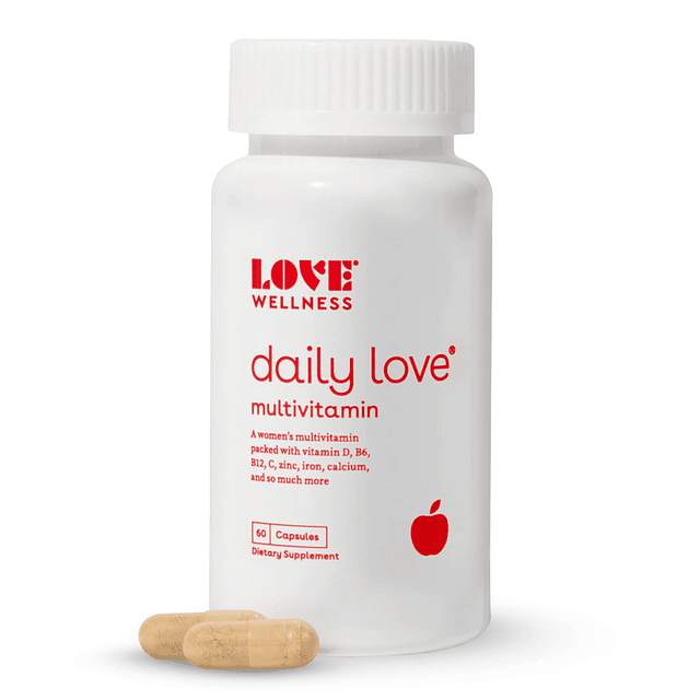 Daily Love Multivitamínico para mujeres | Apoyo para la ener