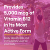 , Vitamina B12 Metilcobalamina 5000 mcg, Apoyo masticable pa