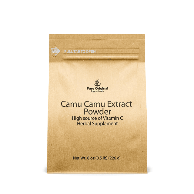 Pure Original Ingredients Camu Camu en polvo (8 oz), fuente