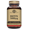 Solgar Biotina 5000 mcg, 100 cápsulas vegetales Promueve la