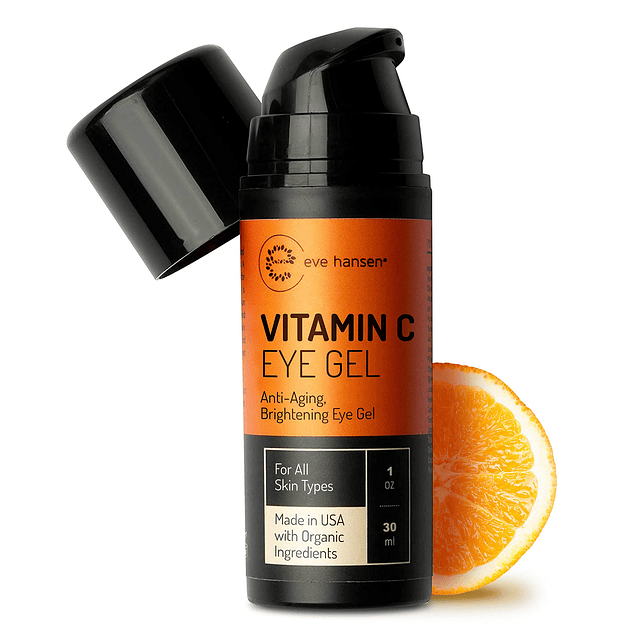 Vitamina C Eye Gel Crema debajo de los ojos para ojeras e hi