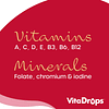 Gominolas multivitamínicas, mujeres y hombres, fuente de vit