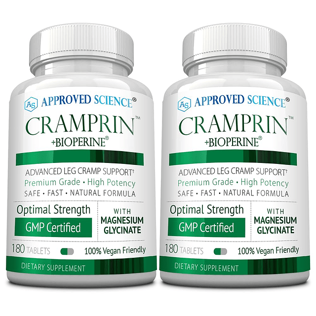 Cramprin Magnesio de alta absorción, complejo de vitamina B,