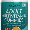 Gomitas multivitamínicas a base de plantas, multivitaminas d