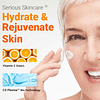 Limpiador facial hidratante con vitamina C C3 Lavado facial