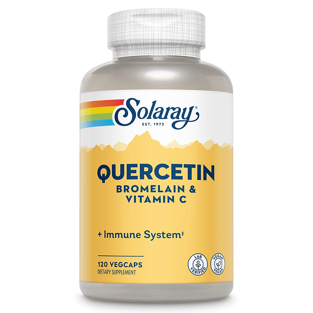 Quercetina con bromelina y vitamina C Suplemento de apoyo in