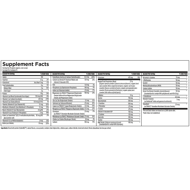 PaleoCleanse Plus Polvo desintoxicante con 18 g de proteína