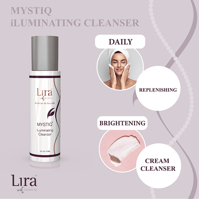 Mystiq iLuminating Cream Cleanser Lavado facial hidratante s