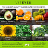 AREDS 2 vitaminas para los ojos, soporte macular clásico, cá