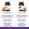 Multivitamínico para hombres 50 Plus Cada hombre diario 55+