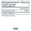 MSM 1000 mg Forma natural de azufre orgánico 240 cápsulas