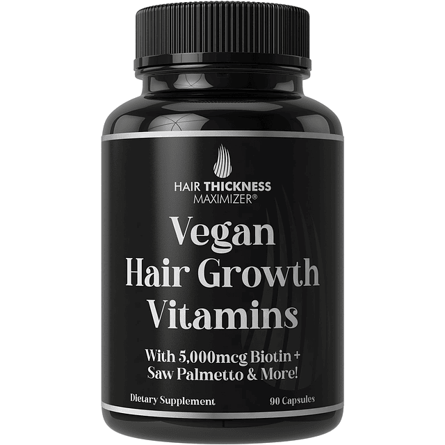 Vitaminas veganas 11 en 1 para el crecimiento del cabello co